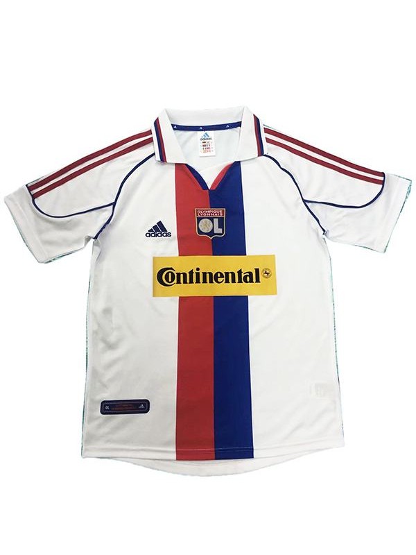 Lyon third jersey retro soccer match men's 3rd sportswear football shirt 2000-2001
